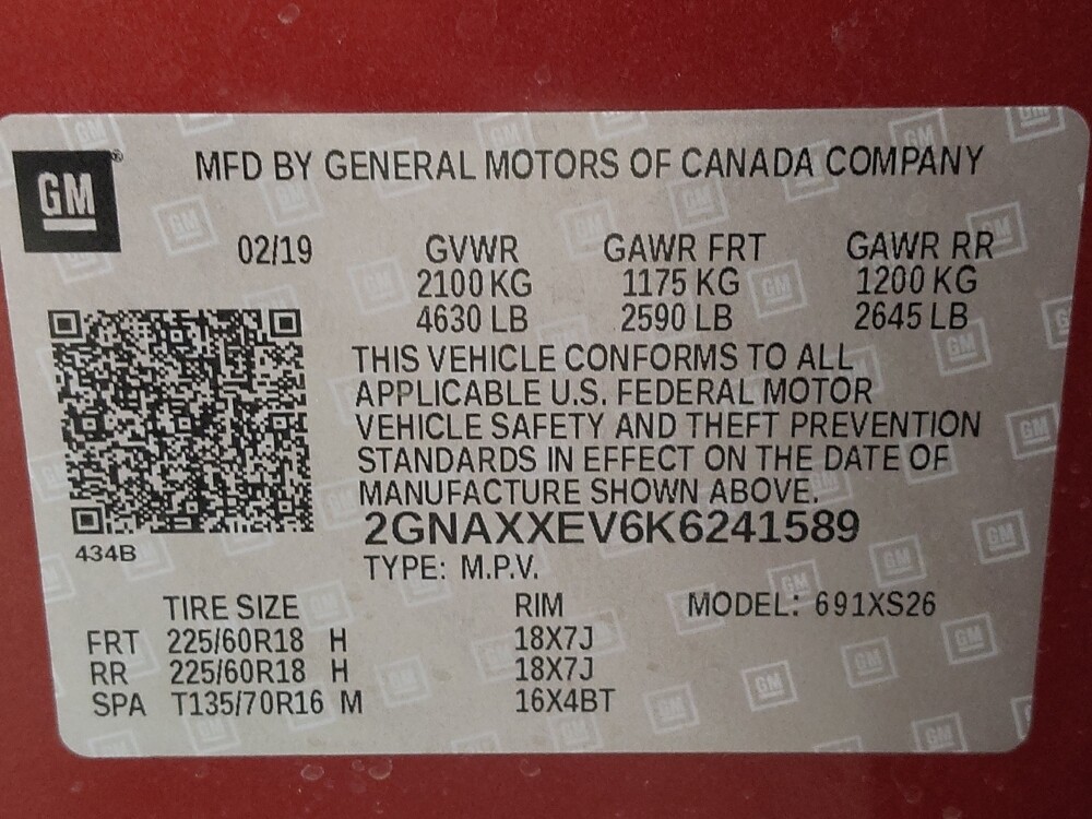 2019 Chevrolet Equinox in Houston, TX 77034 - 18114575 33