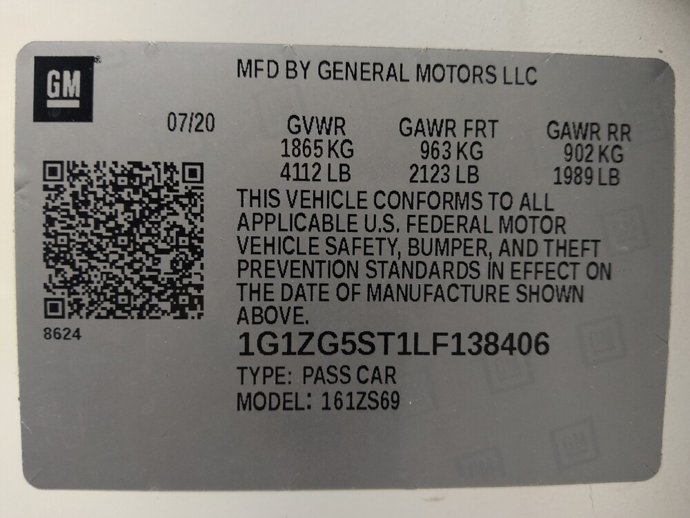 2020 Chevrolet Malibu in Live Oak, TX 78233 - 18114577 33