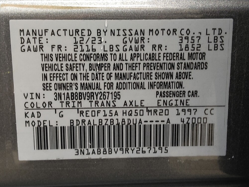 2024 Nissan Sentra in Fairfield, OH 45014 - 18114582 33