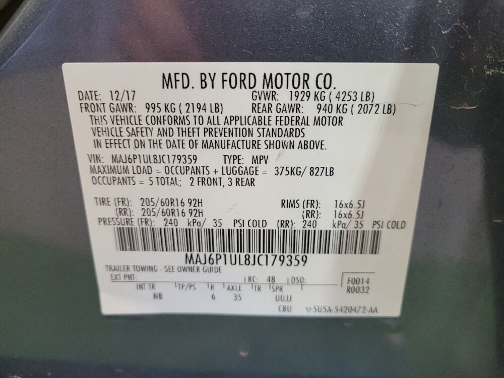 2018 Ford EcoSport in Lexington, KY 40509 - 18114588 33