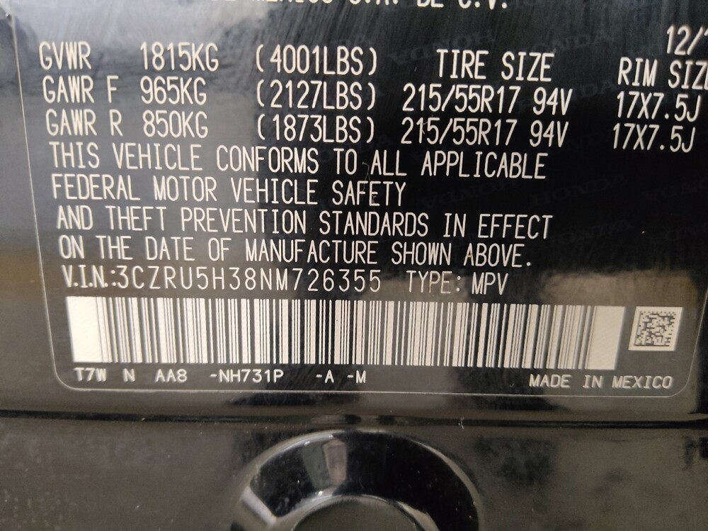 2022 Honda HR-V in Morrow, GA 30260 - 18114595 33