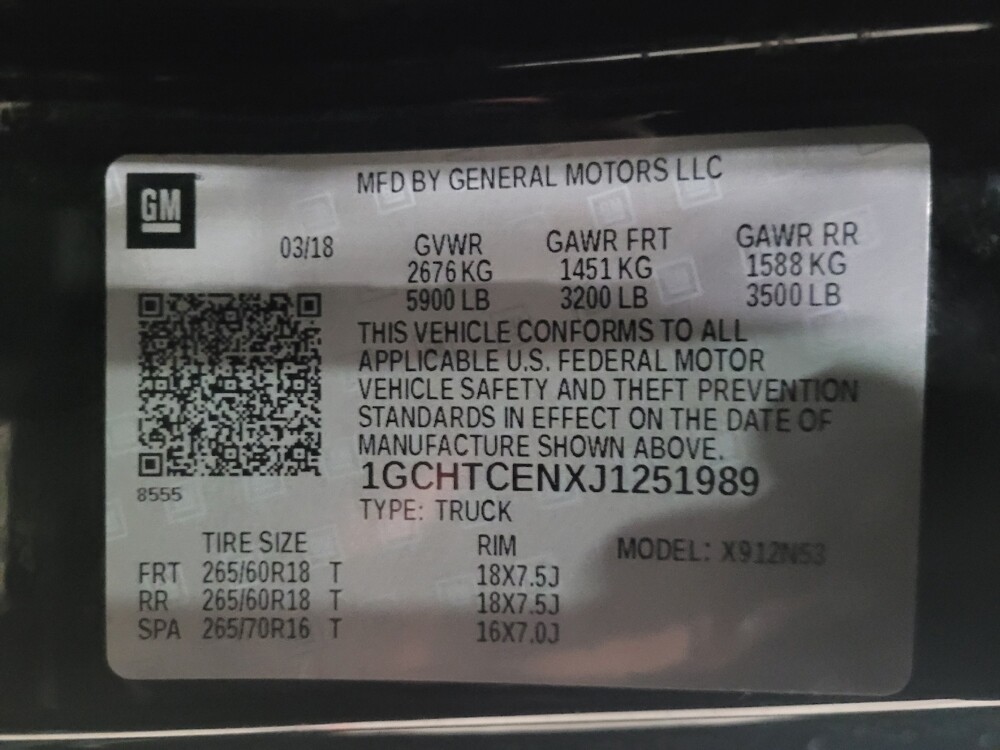 2018 Chevrolet Colorado in Glen Burnie, MD 21061 - 18114605 33