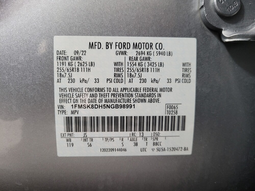 2022 Ford Explorer in Pittsburgh, PA 15236 - 18114615 33