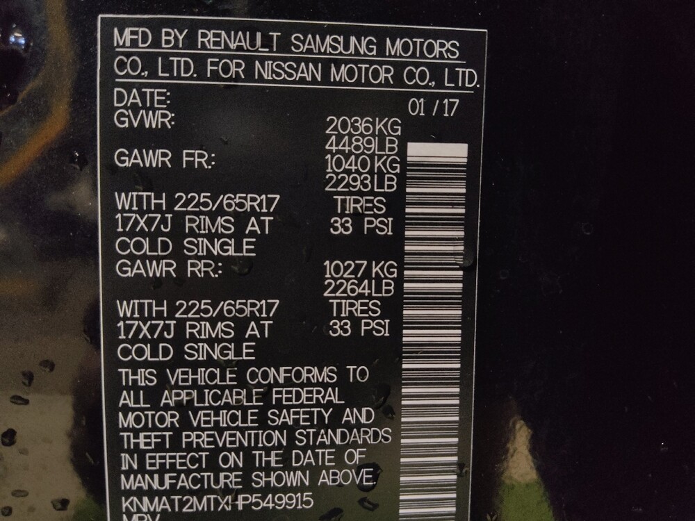 2017 Nissan Rogue in Tallahassee, FL 32304 - 18114639 33