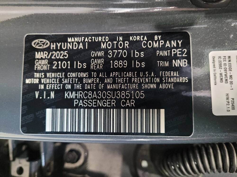 2025 Hyundai Venue in Downey, CA 90241 - 18114680 33