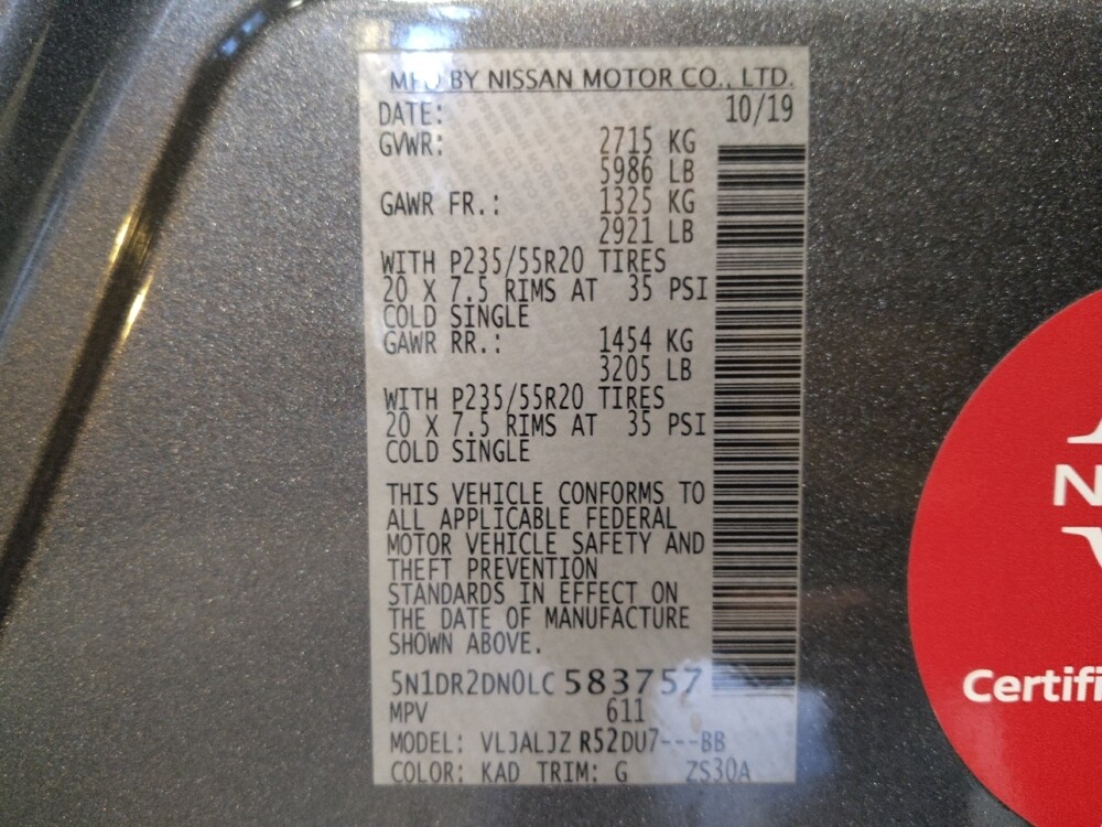 2020 Nissan Pathfinder in Mobile, AL 36606 - 18114689 33