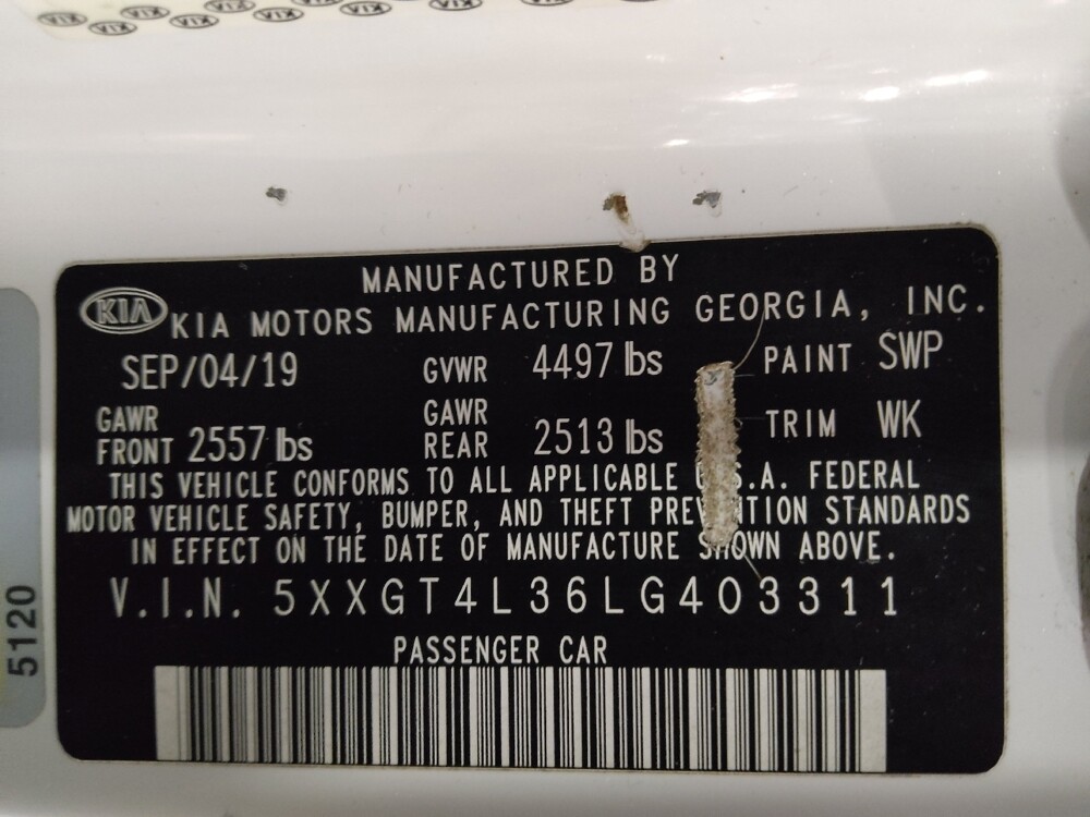 2020 Kia Optima in Arlington, TX 76011 - 18114703 33