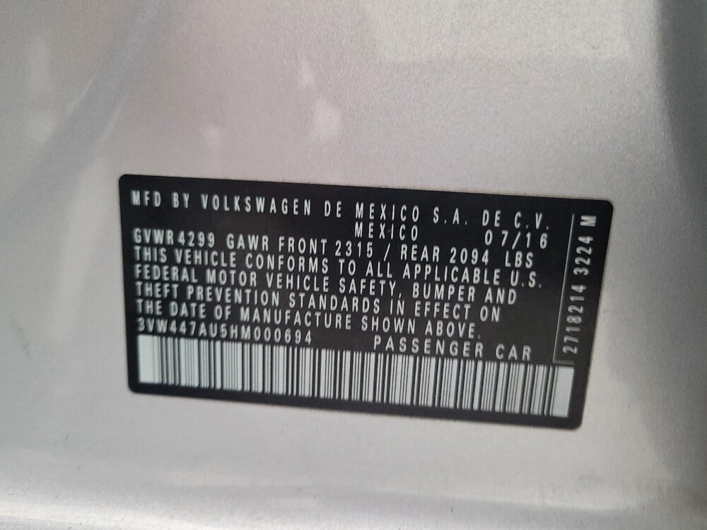 2017 Volkswagen GTI in Torrance, CA 90504 - 18114708 33