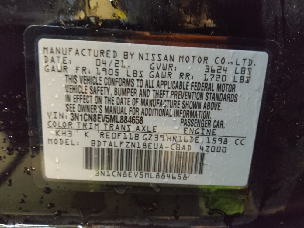 2021 Nissan Versa in Greenville, SC 29607 - 18114712 33