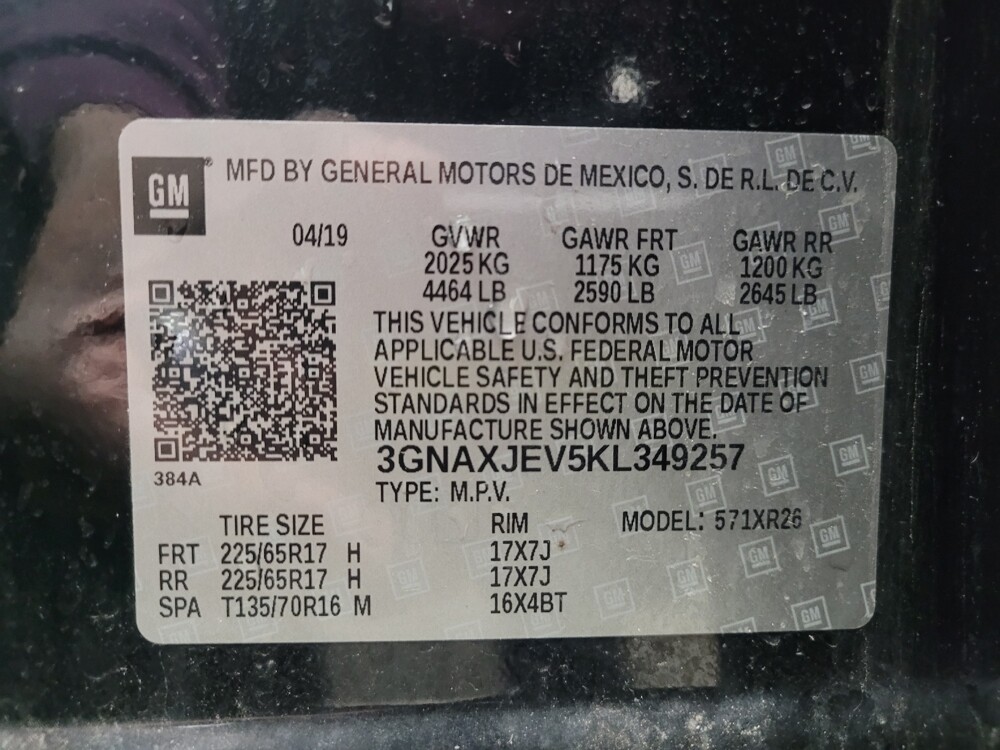 2019 Chevrolet Equinox in Eastpointe, MI 48021 - 18114720 33