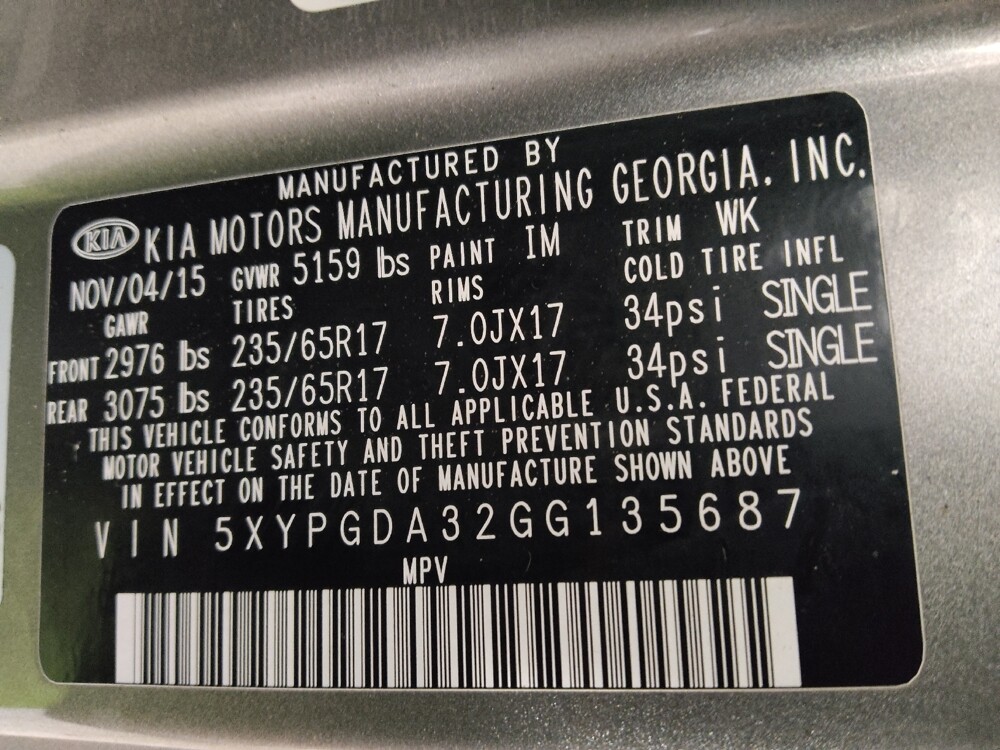 2016 Kia Sorento in Augusta, GA 30907 - 18114728 33