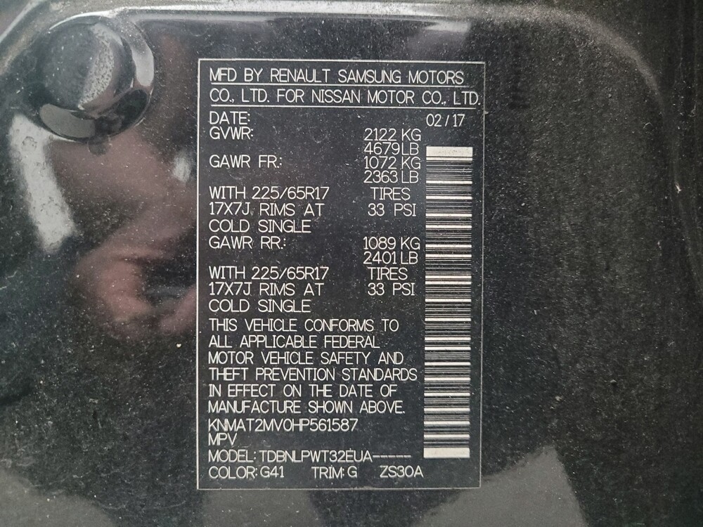 2017 Nissan Rogue in Eastpointe, MI 48021 - 18114737 33