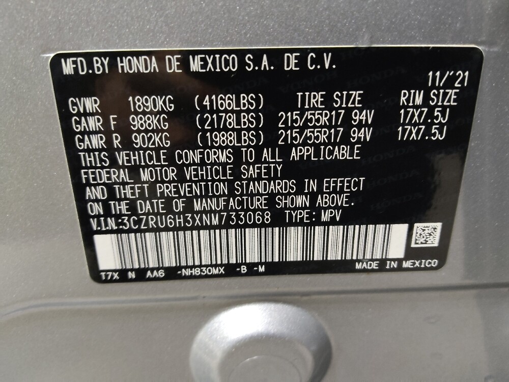 2022 Honda HR-V in Gastonia, NC 28056 - 18114749 33