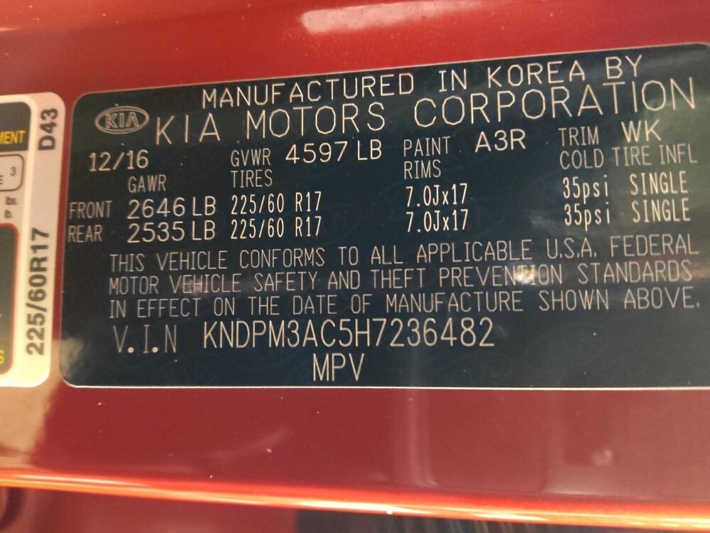 2017 Kia Sportage in Columbus, GA 31909 - 18114769 33