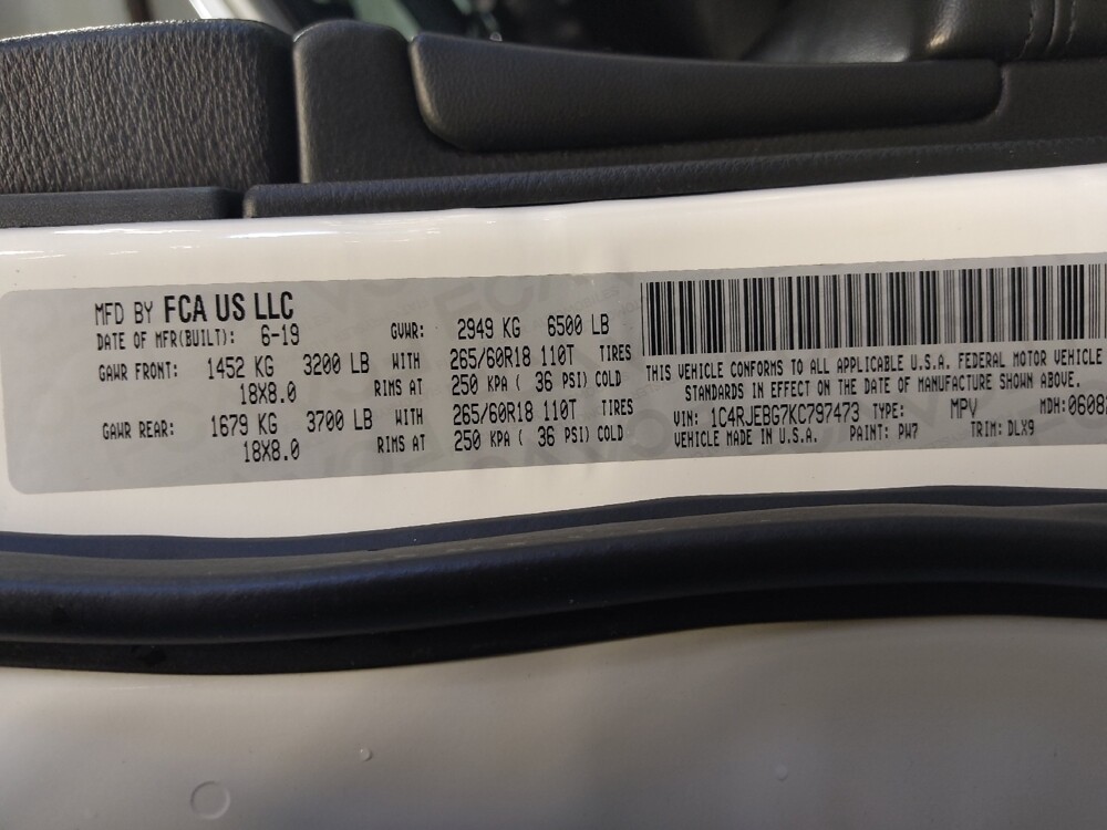 2019 Jeep Grand Cherokee in Tallahassee, FL 32304 - 18114785 33