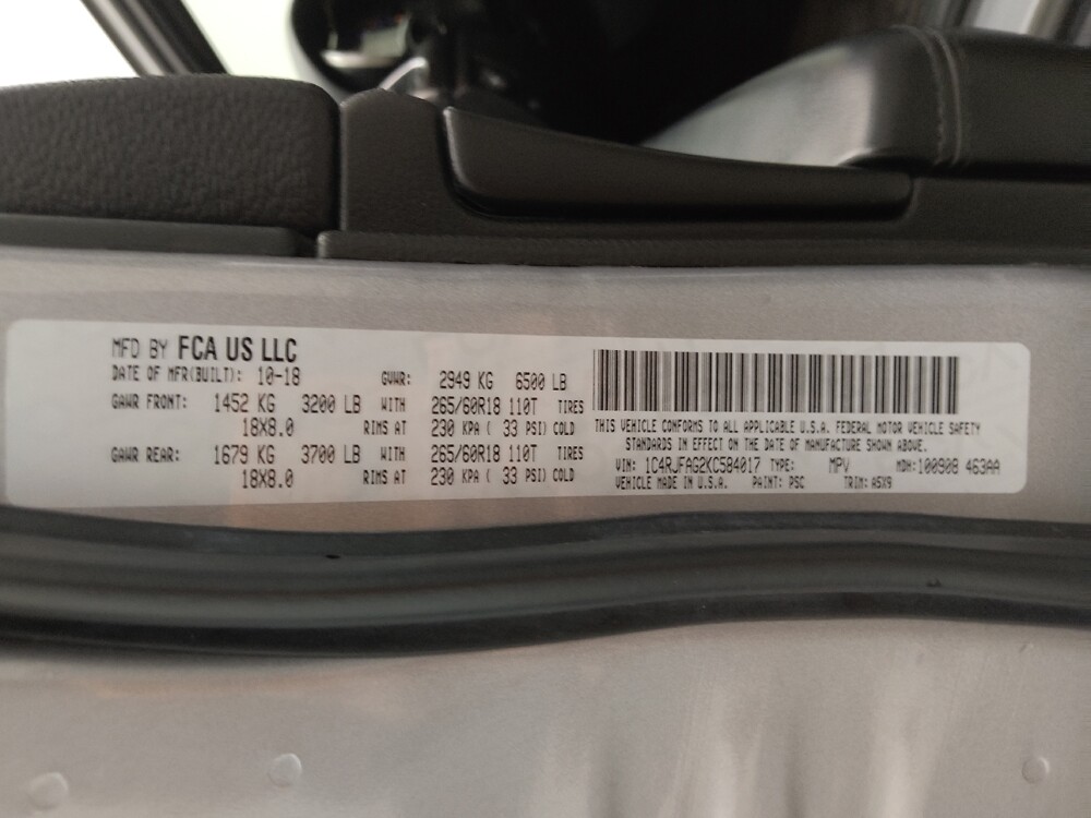 2019 Jeep Grand Cherokee in Colorado Springs, CO 80909 - 18114829 33