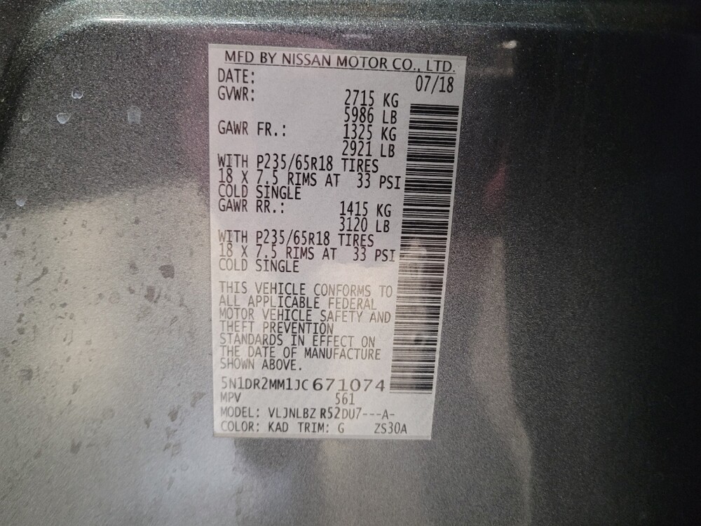 2018 Nissan Pathfinder in Torrance, CA 90504 - 18114842 33