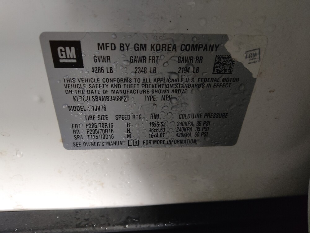 2021 Chevrolet Trax in Morrow, GA 30260 - 18114846 33