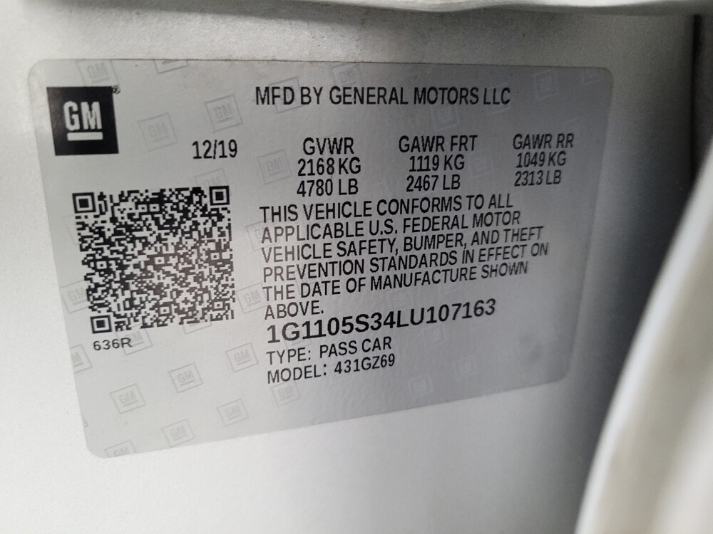 2020 Chevrolet Impala in Sacramento, CA 95821 - 18114852 33