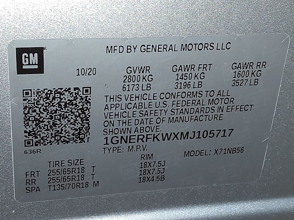 2021 Chevrolet Traverse in Arlington, TX 76011 - 18114859 33