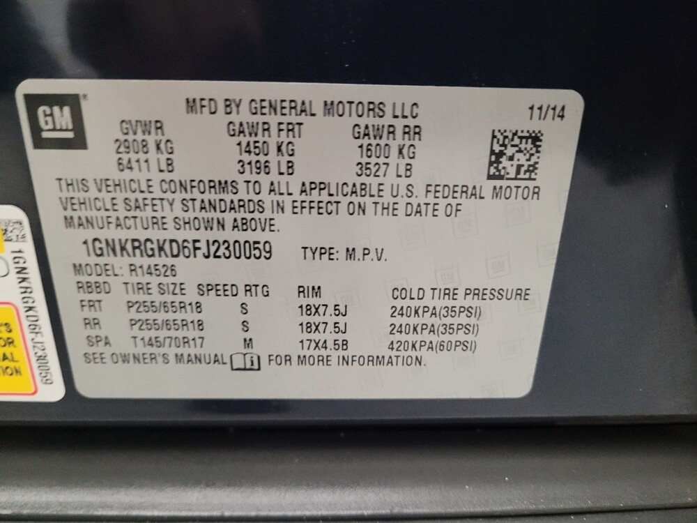 2015 Chevrolet Traverse in Downey, CA 90241 - 18114864 33