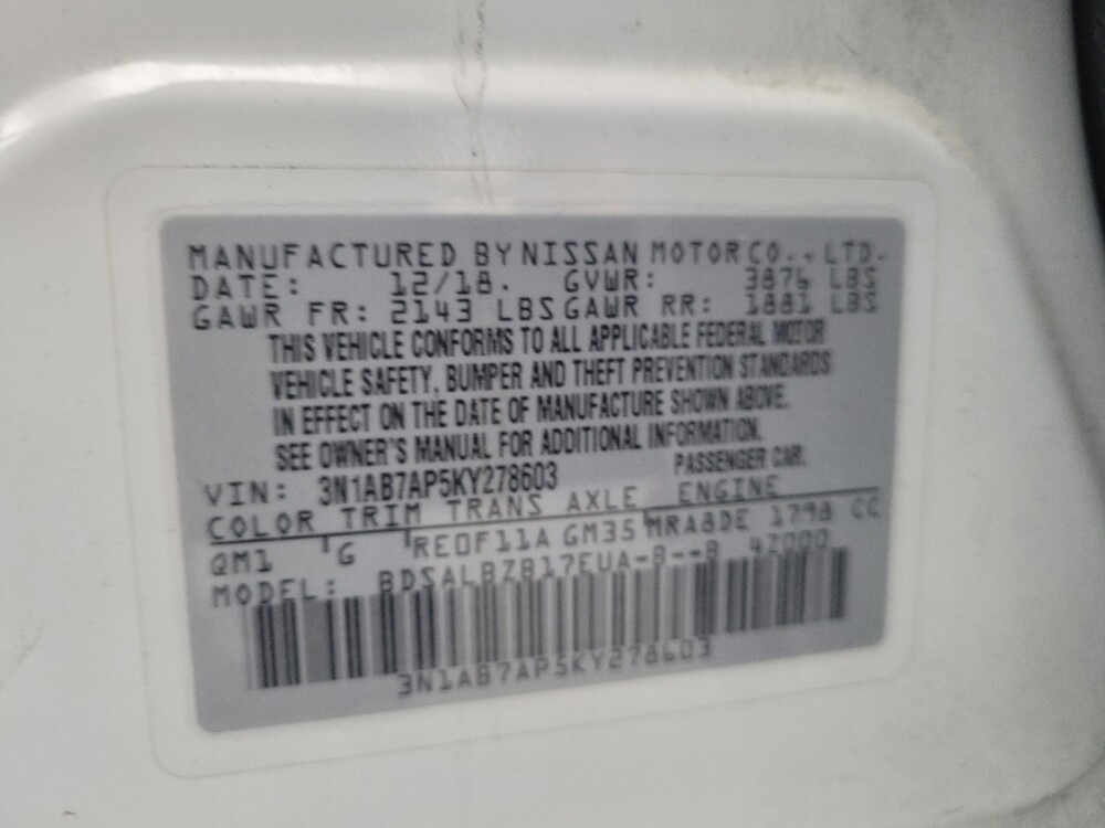 2019 Nissan Sentra in Madison, TN 37115 - 18114879 33