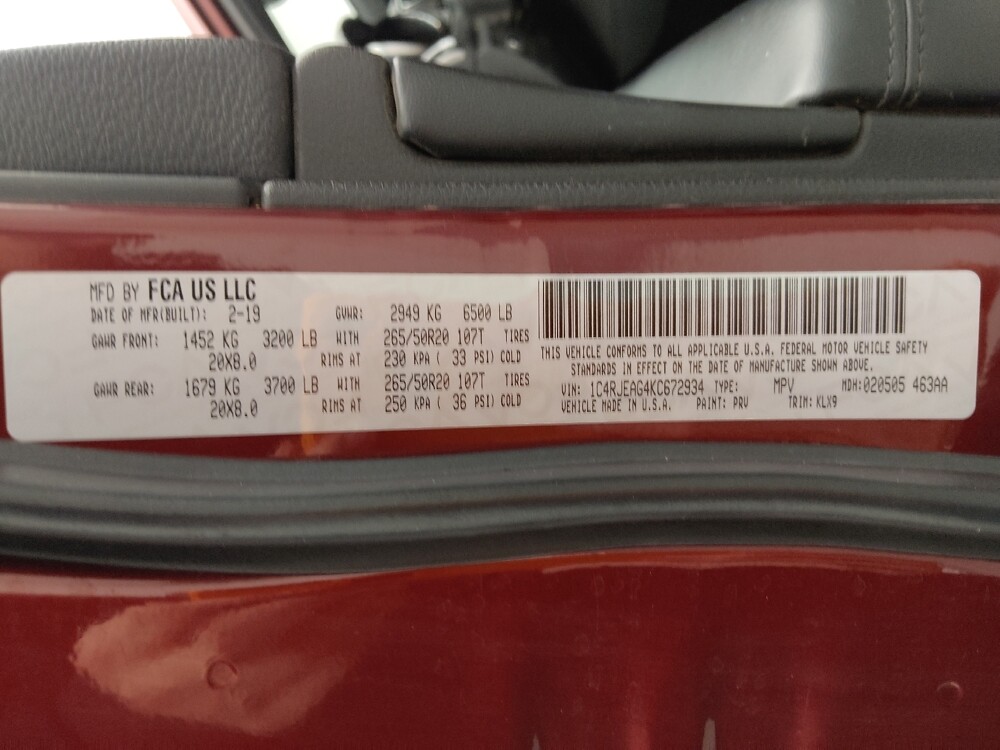 2019 Jeep Grand Cherokee in Denver, CO 80012 - 18114900 33