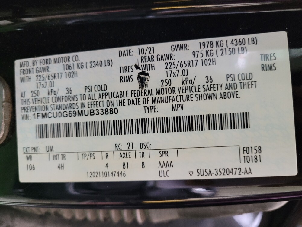 2021 Ford Escape in Raleigh, NC 27604 - 18114904 33