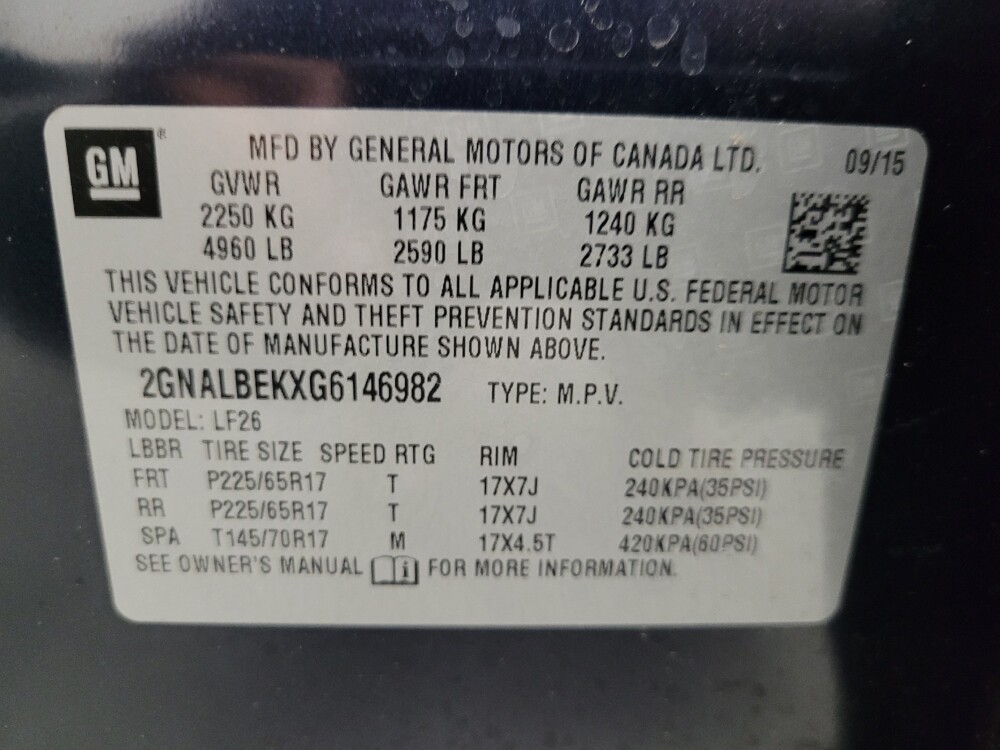 2016 Chevrolet Equinox in Mesa, AZ 85210 - 18114909 33