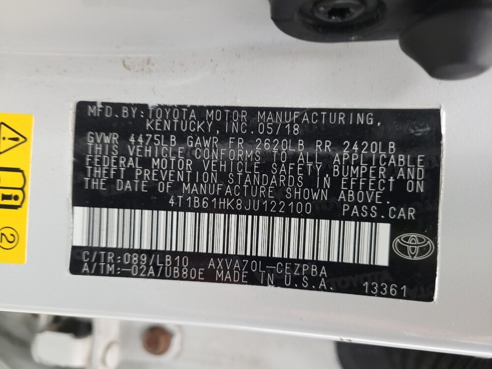 2018 Toyota Camry in Eastpointe, MI 48021 - 18114910 33