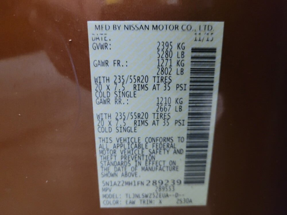 2015 Nissan Murano in Williamstown, NJ 8094 - 18114914 33