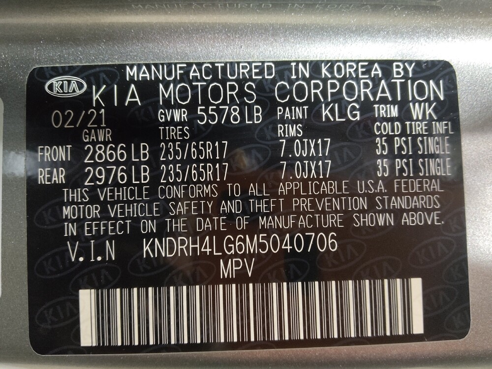 2021 Kia Sorento in Greenville, NC 27834 - 18114923 33