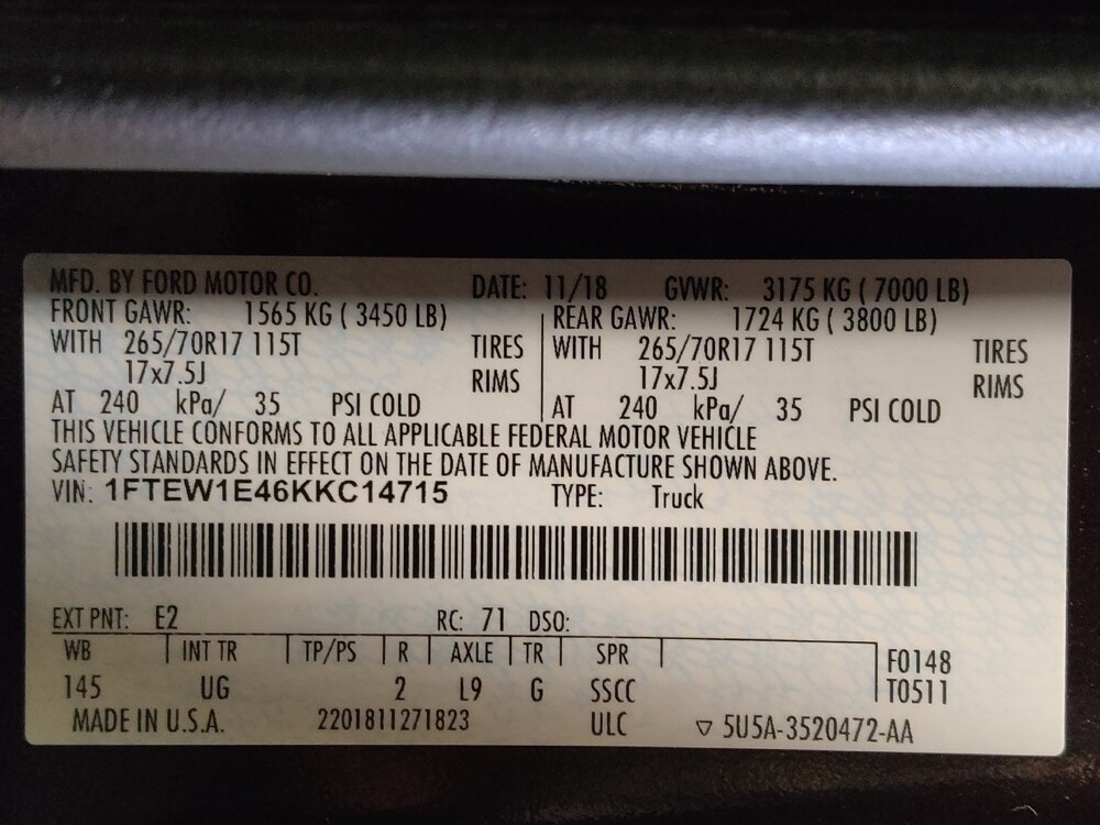 2019 Ford F150 in Kissimmee, FL 34744 - 18114933 33