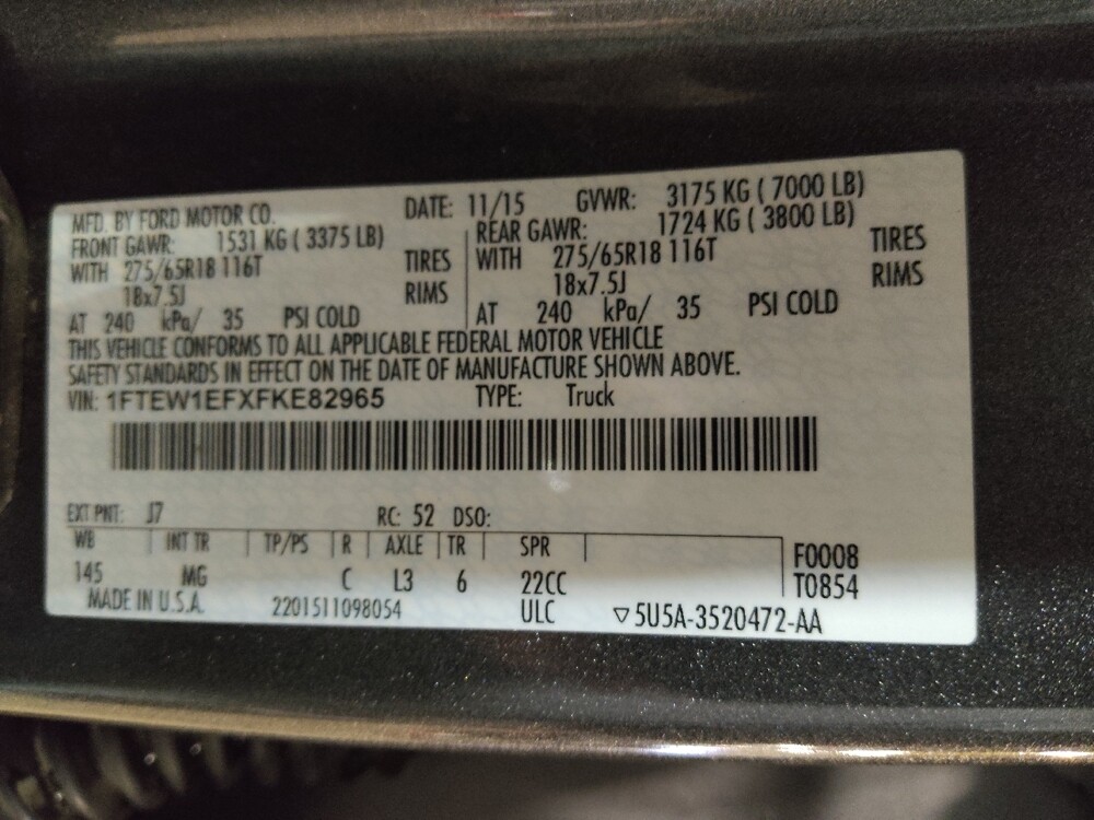 2015 Ford F150 in Fort Worth, TX 76116 - 18114935 33