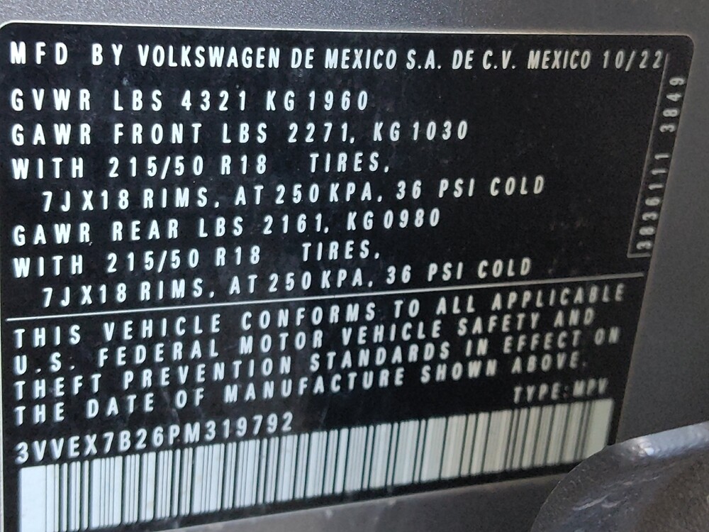 2023 Volkswagen Taos in Live Oak, TX 78233 - 18114940 33