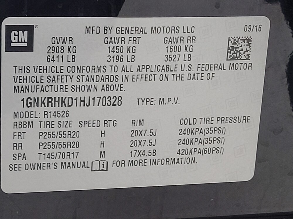 2017 Chevrolet Traverse in Antioch, TN 37013 - 18114952 33