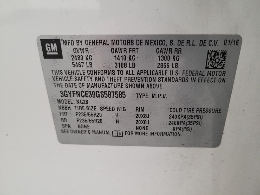 2016 Cadillac SRX in Sacramento, CA 95821 - 18114961 33