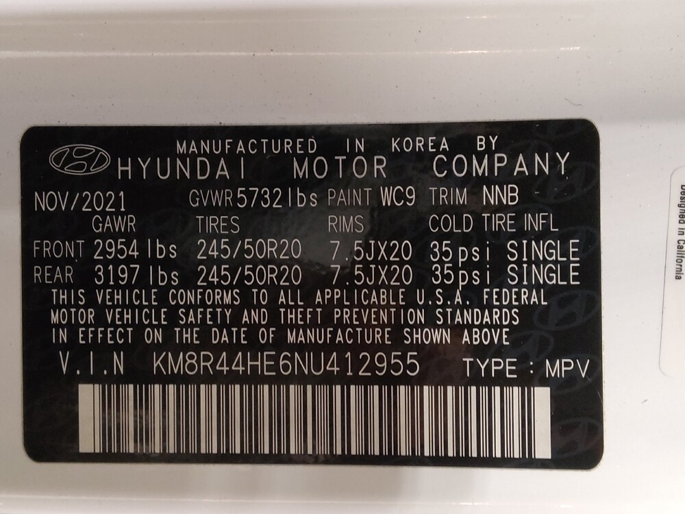 2022 Hyundai Palisade in Kissimmee, FL 34744 - 18114965 33