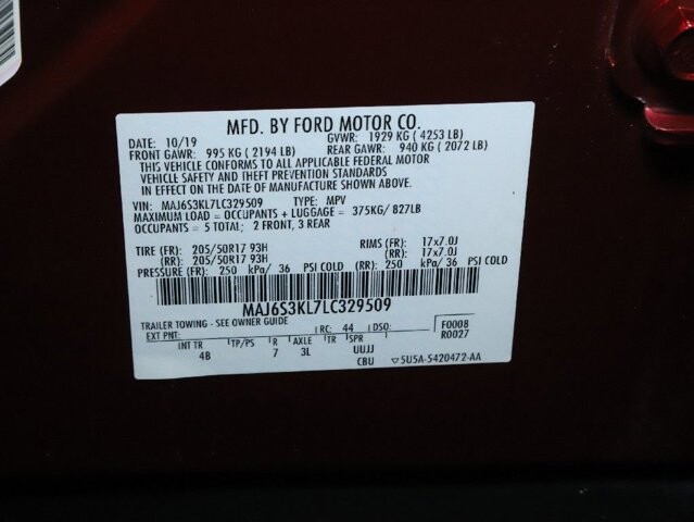 2020 Ford EcoSport in Bedford, OH 44146 - 18114976 20