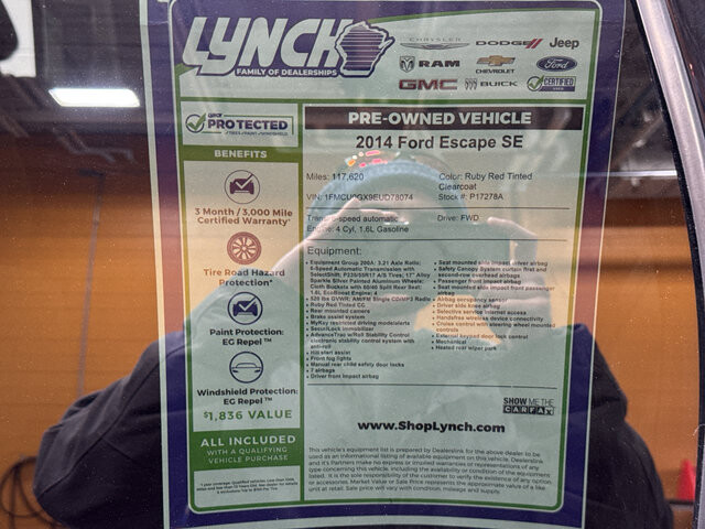 2014 Ford Escape in Burlington, WI 53105 - 18115005 35