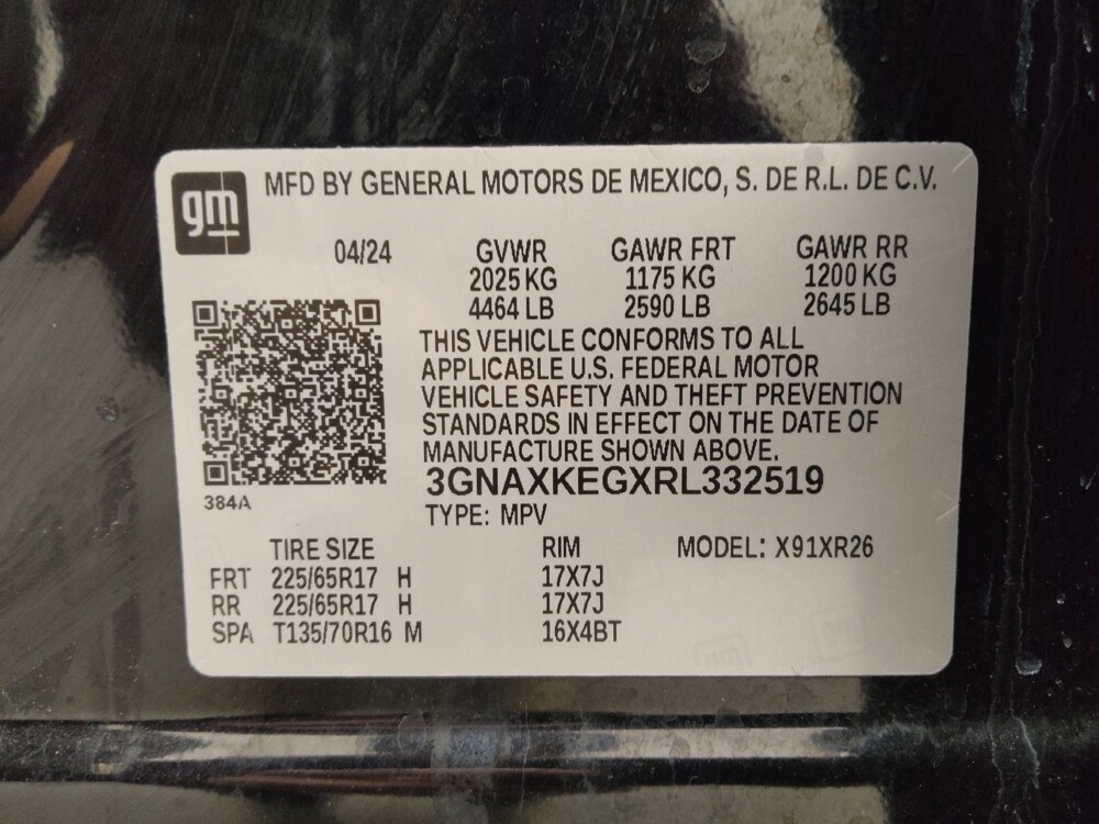 2024 Chevrolet Equinox in Lakewood, CO 80215 - 18115032 33