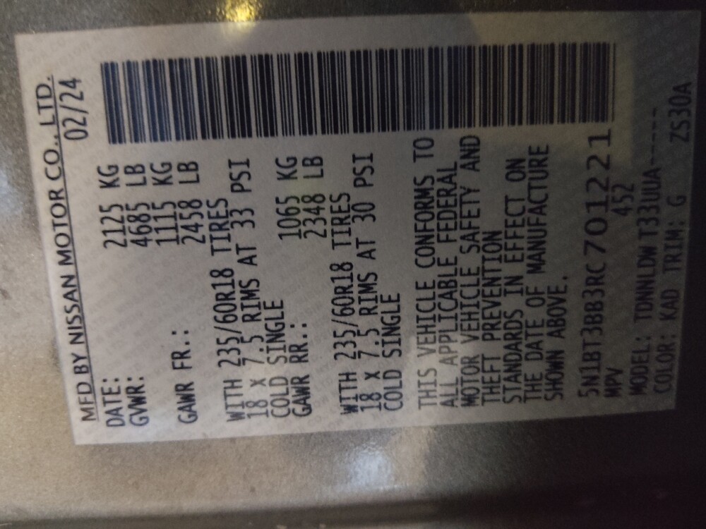 2024 Nissan Rogue in Macon, GA 31210 - 18115035 33