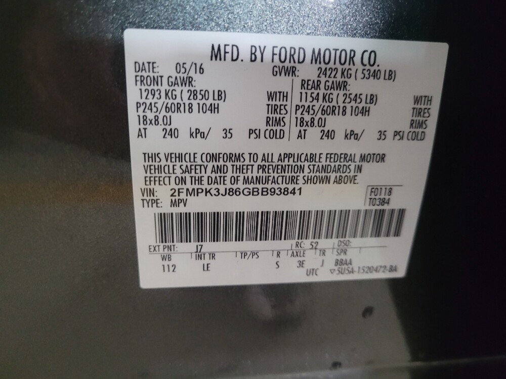 2016 Ford Edge in Macon, GA 31210 - 18115043 33