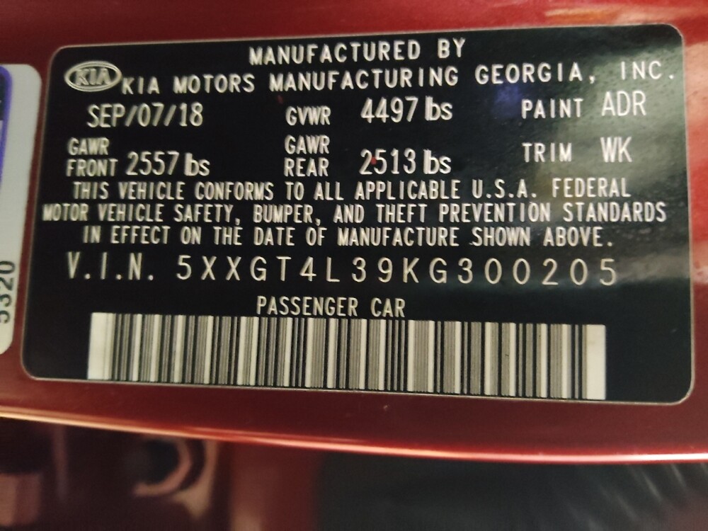 2019 Kia Optima in Marietta, GA 30062 - 18115062 33