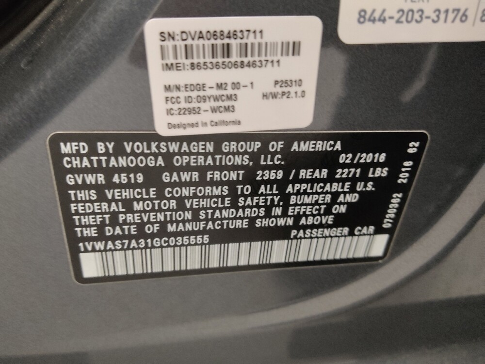 2016 Volkswagen Passat in St. Louis, MO 63136 - 18115121 33