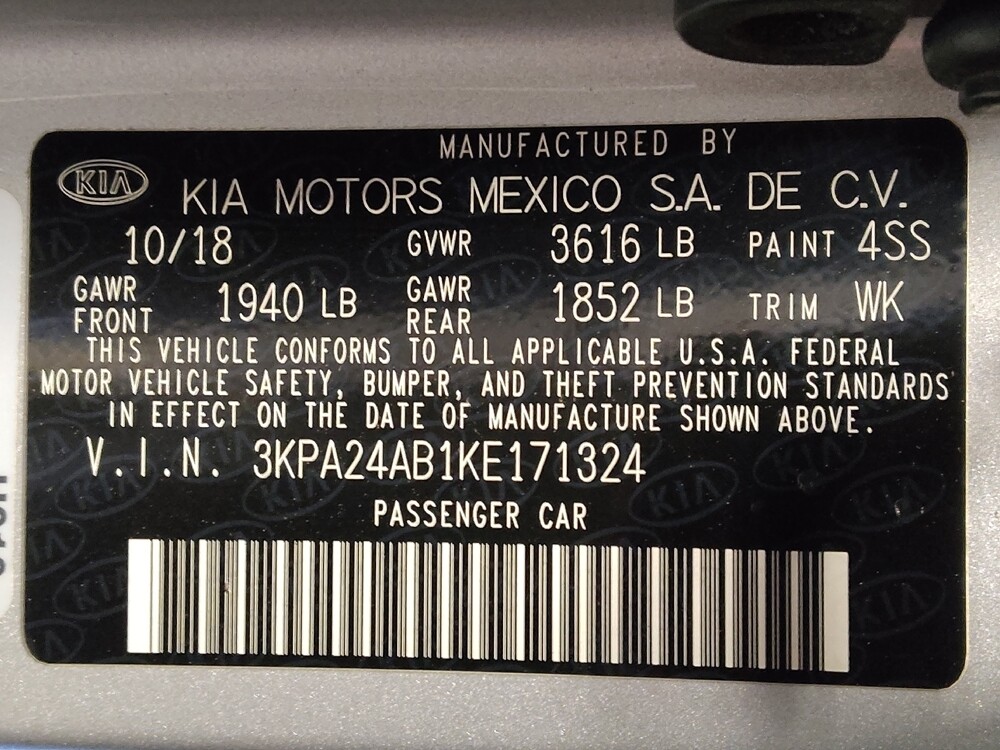 2019 Kia Rio in Kissimmee, FL 34744 - 18115174 33