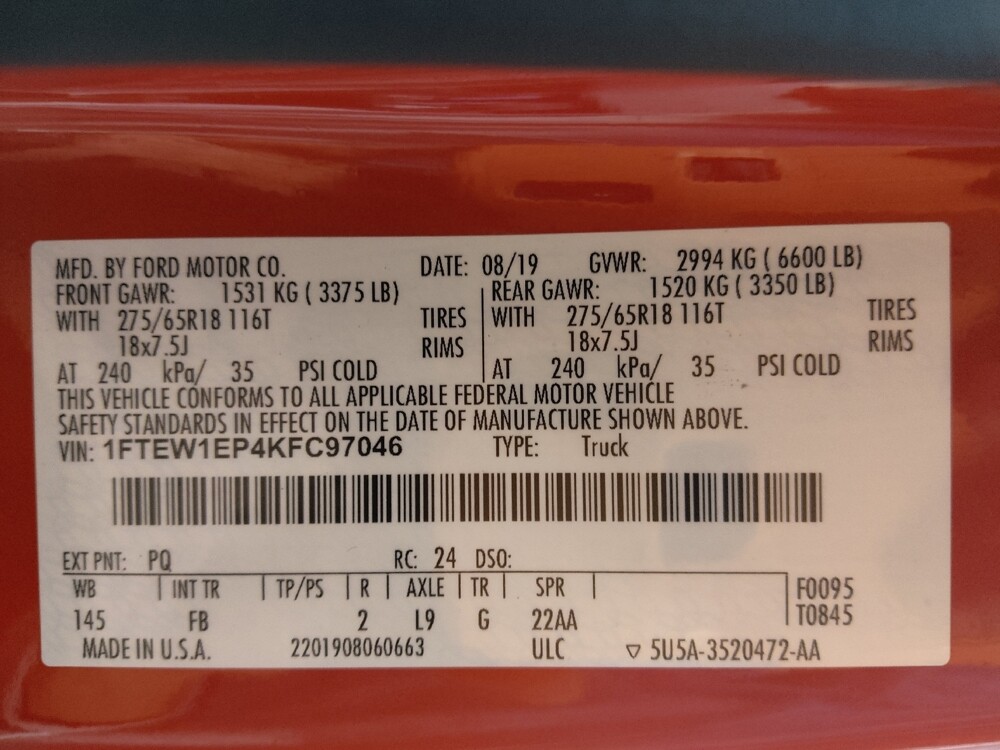 2019 Ford F150 in Charlotte, NC 28213 - 18115206 33