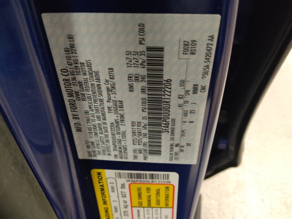 2018 Ford Fusion in Lewisville, TX 75067 - 18115209 33