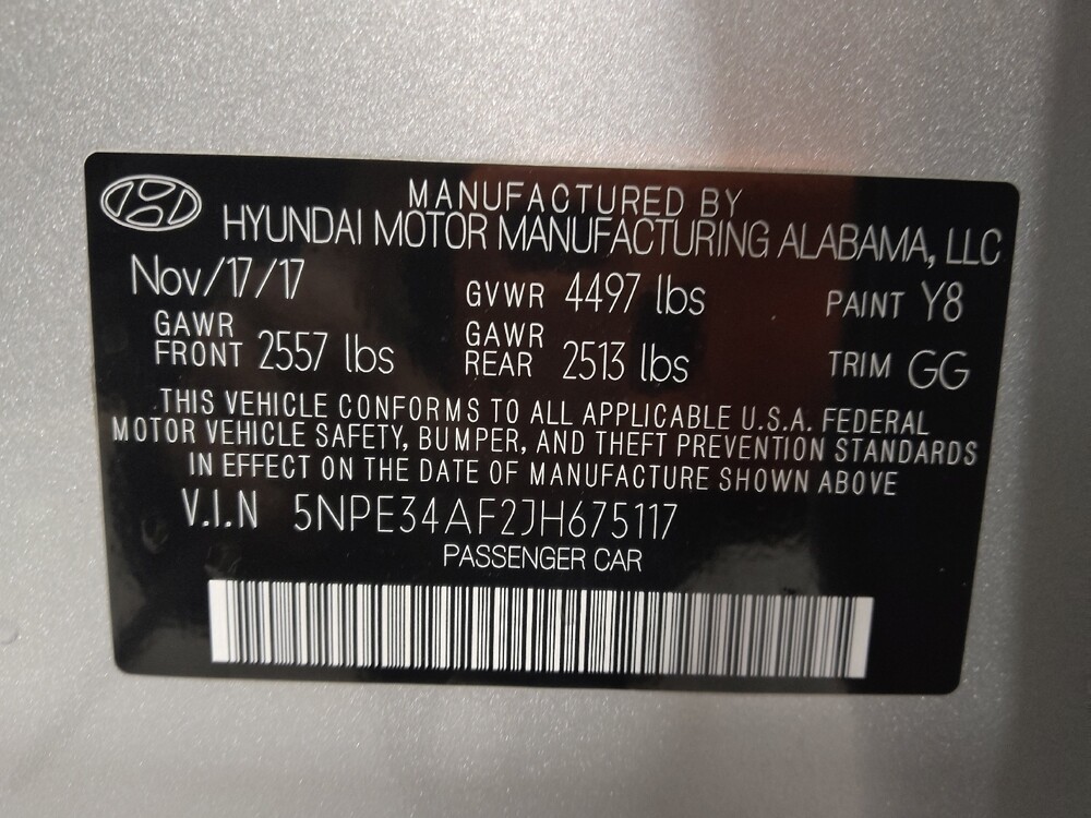 2018 Hyundai Sonata in Winston-Salem, NC 27103 - 18115213 33