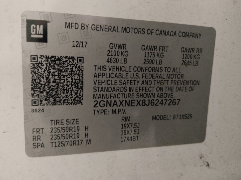 2018 Chevrolet Equinox in Union City, GA 30291 - 18115228 33